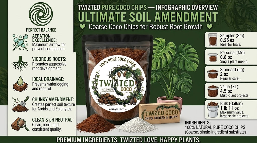 Twizted Premium Chunky Coco Chips
