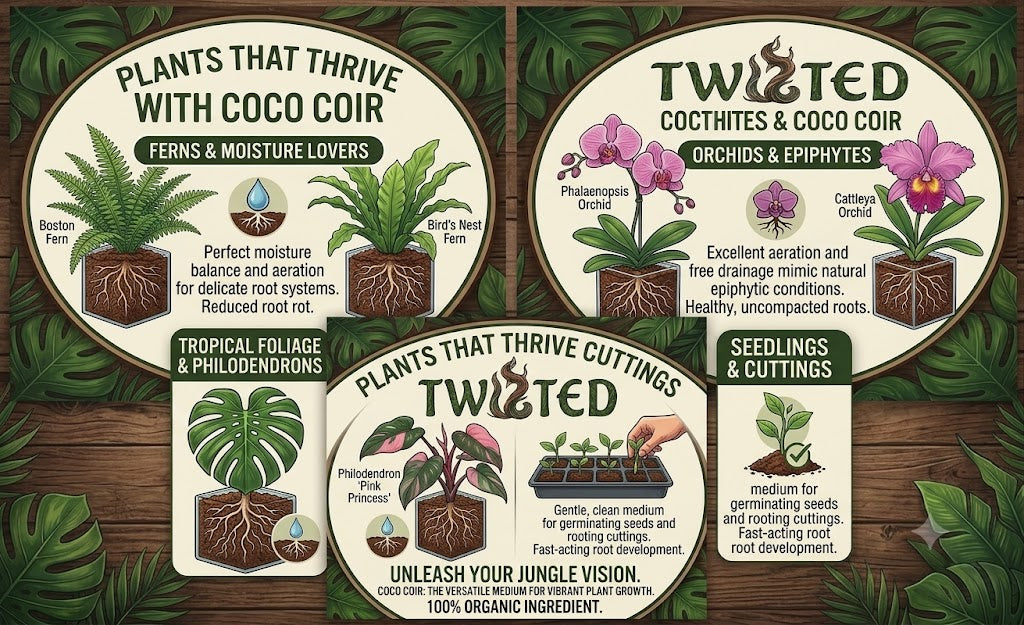 Twizted Premium Coconut Coir Substrate