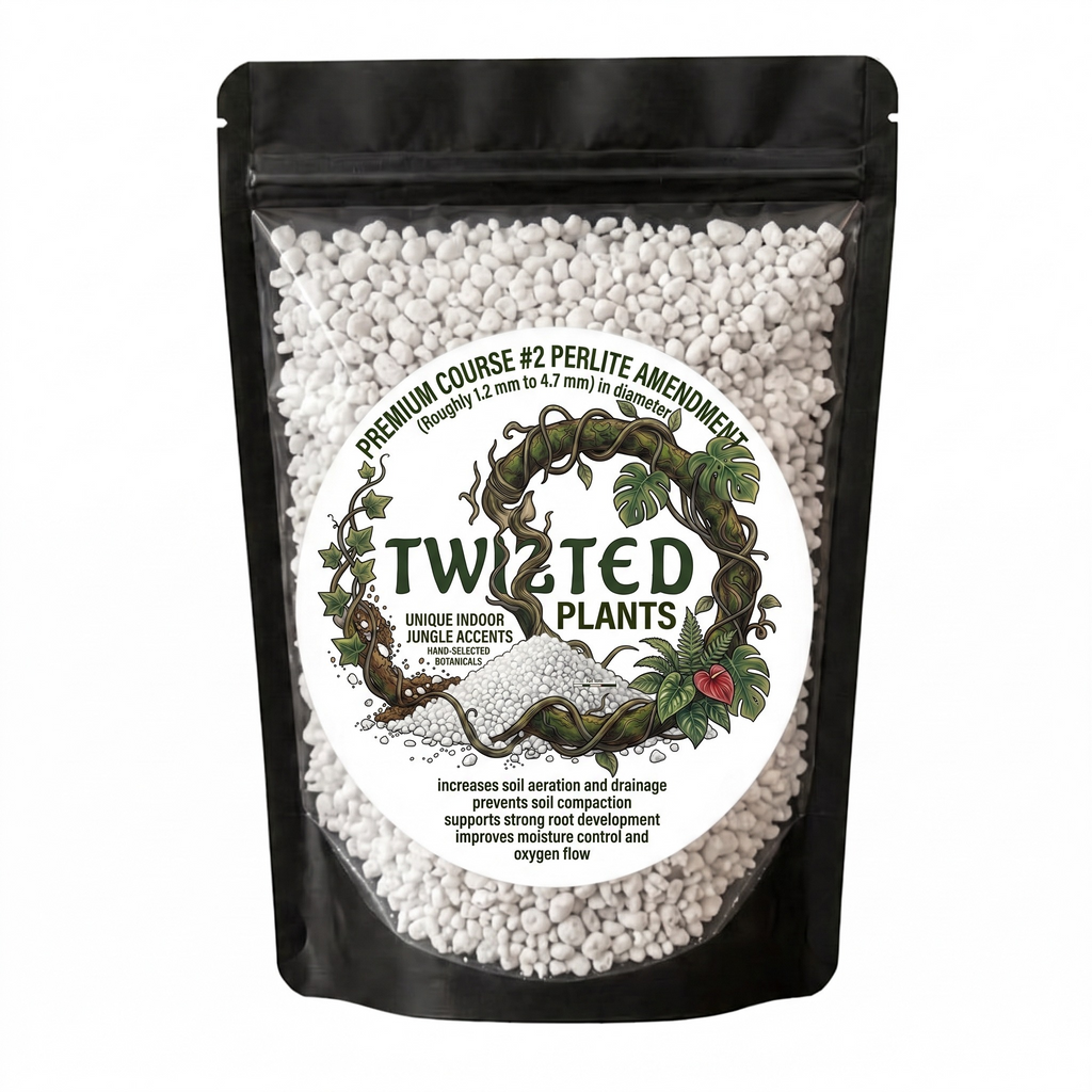 Twizted Premium Coarse #2 Perlite – Chunky Soil Amendment for Drainage & Aeration