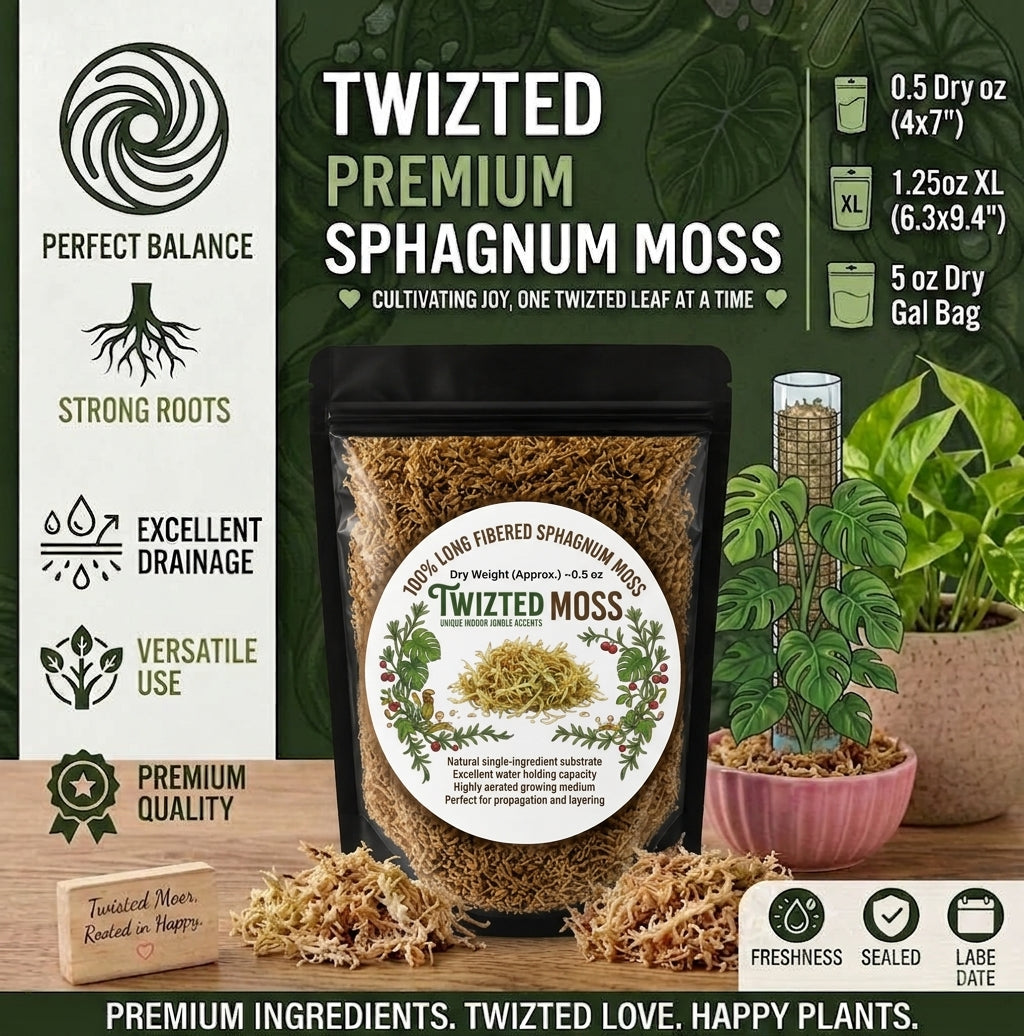 Twizted Premium Long-Fiber Sphagnum Moss