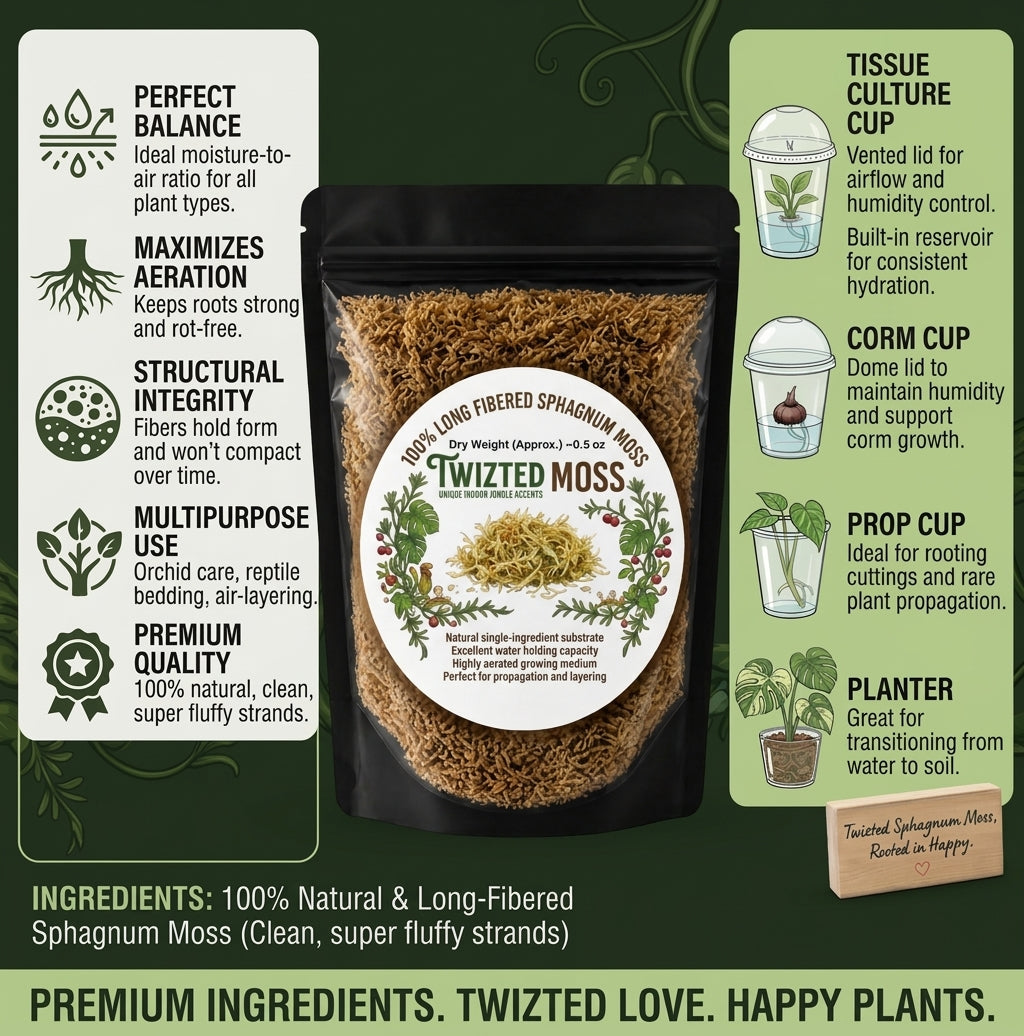 Twizted Premium Long-Fiber Sphagnum Moss