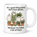 Ghost Plants Mug — White Background