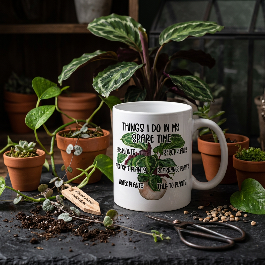 Things I Do In My Spare Time Mug - moody lifestyle