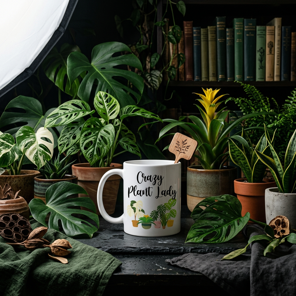 Crazy Plant Lady Mug - moody lifestyle