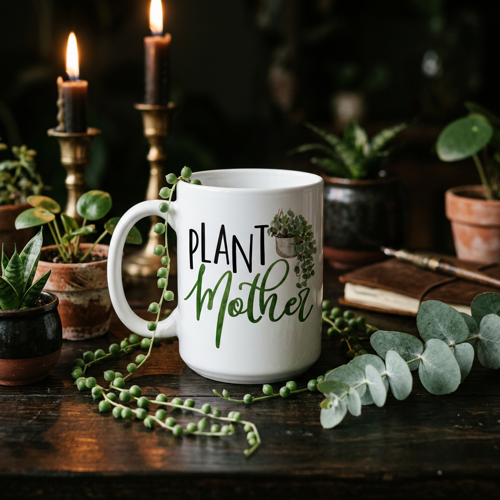 Plant Mother Mug - moody lifestyle