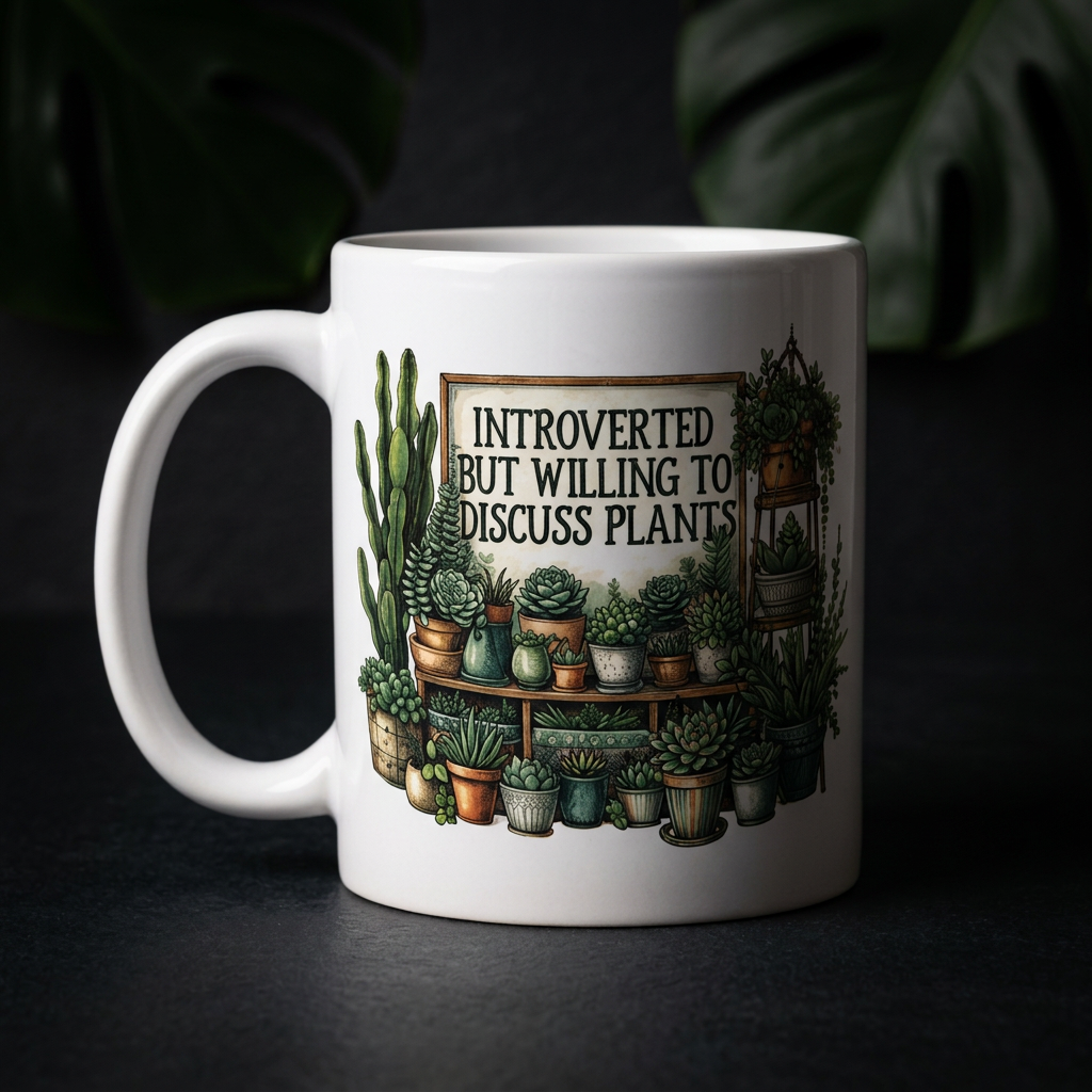 Introverted But Willing to Discuss Plants - Spotlight