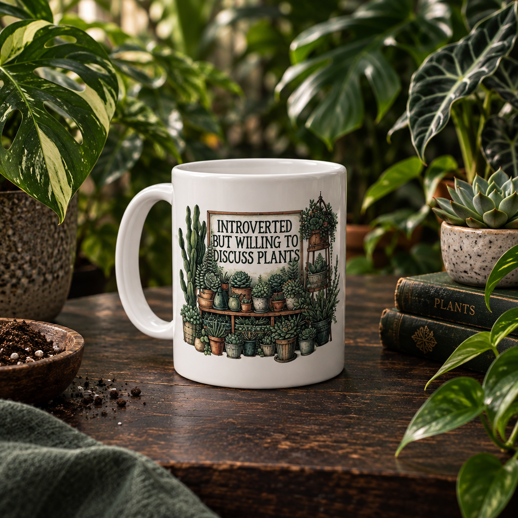 Introverted mug moody botanical