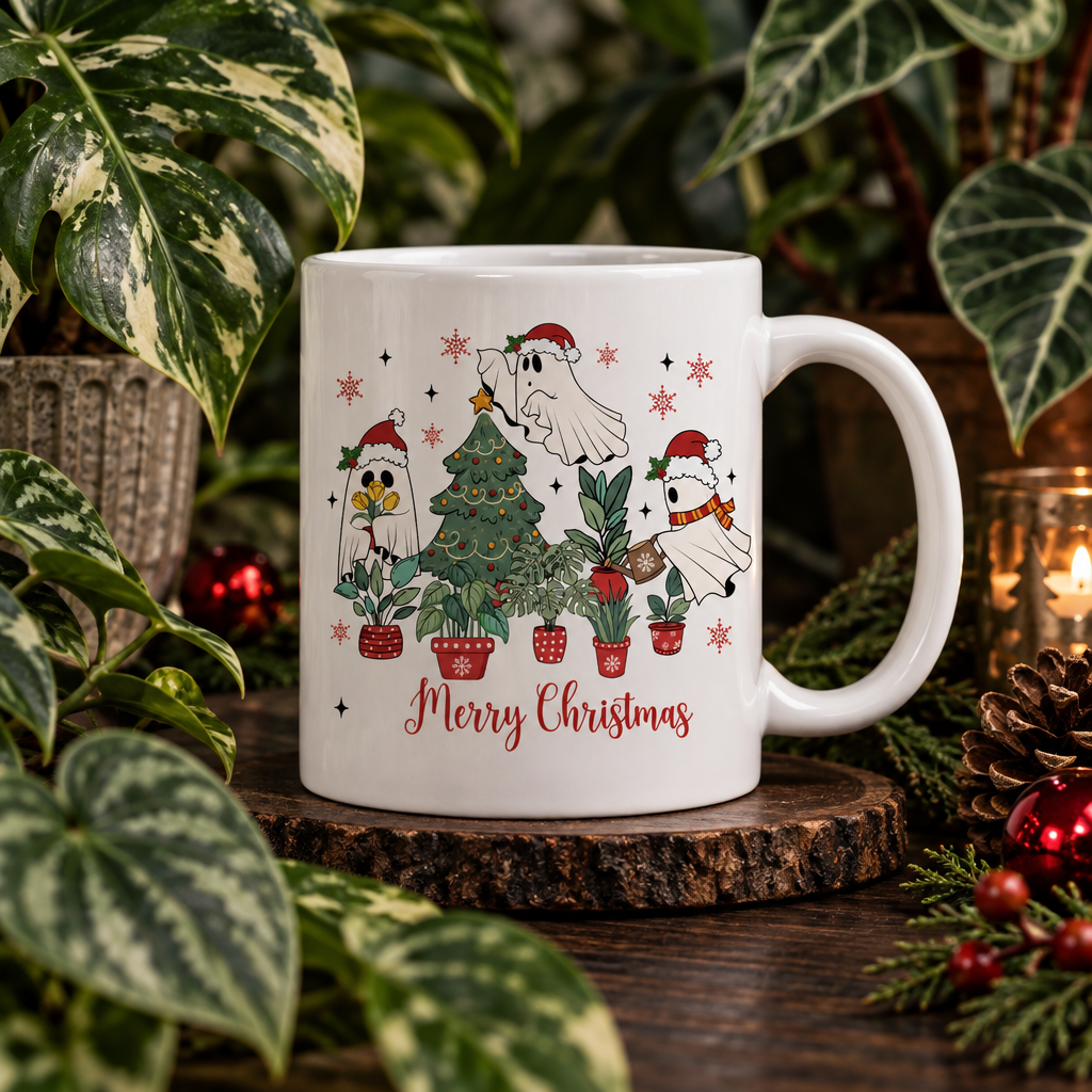 Merry Christmas Ghost Plants — Moody