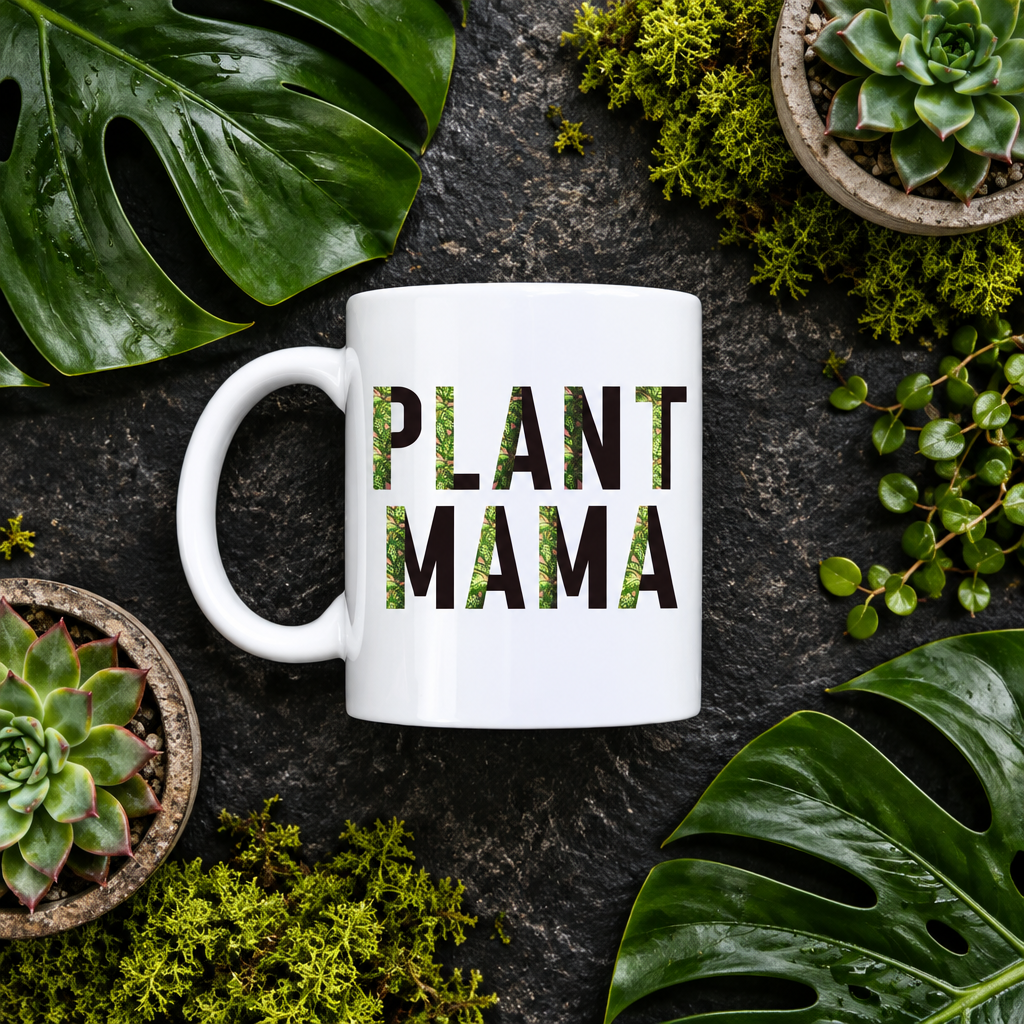 Plant Mama — Flat Lay