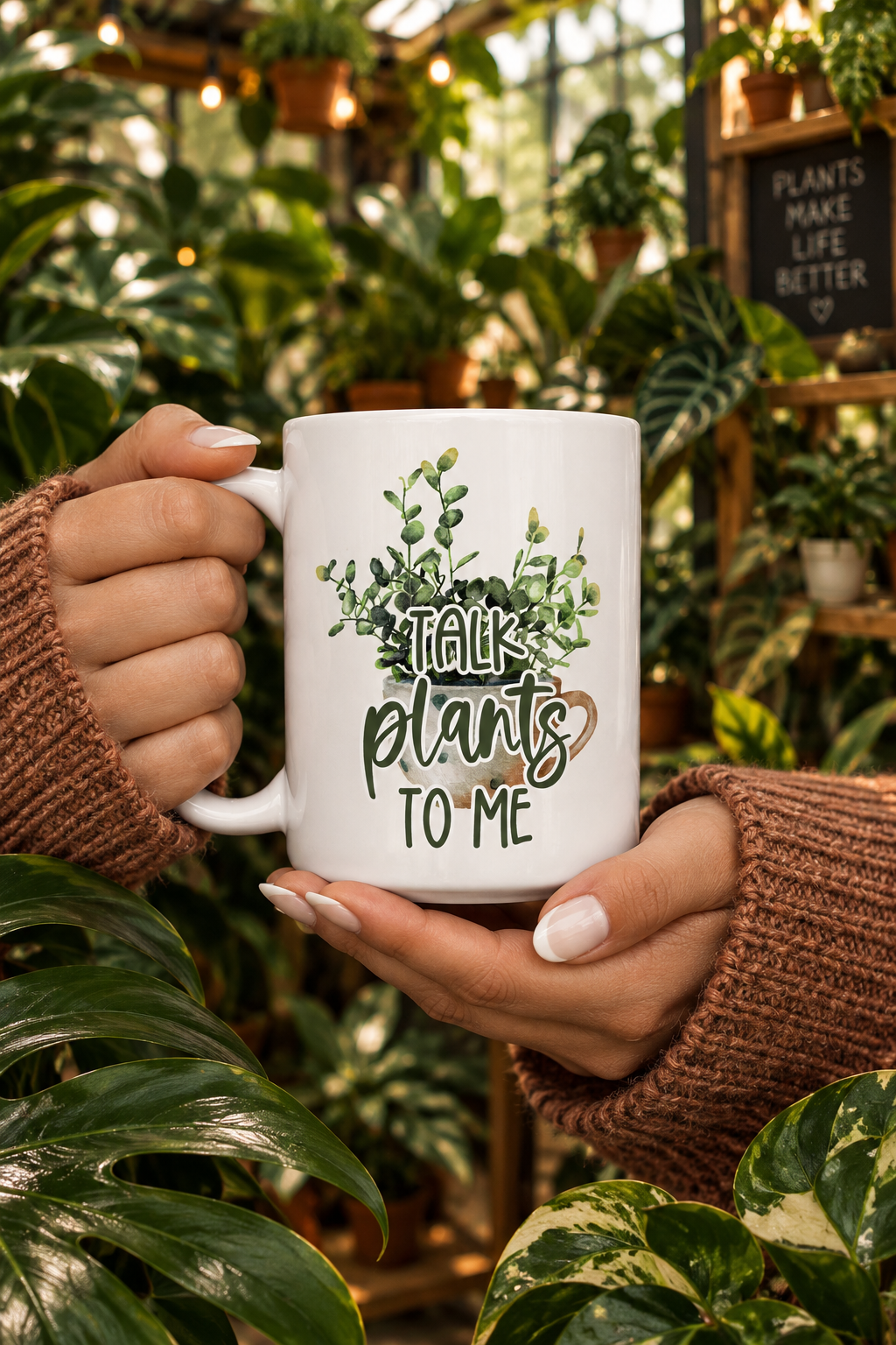 Talk Plants To Me 11oz — Lifestyle